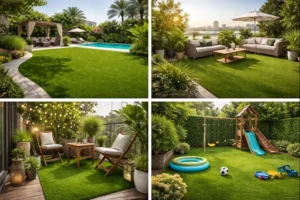 دليل صيانة العشب الصناعي